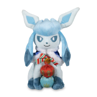 Officiële Pokemon center knuffel Glaceon Christmas In The Sea 22cm